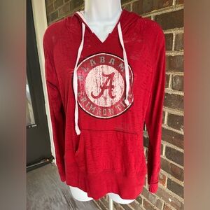 University of Alabama Crimson Hoodie Sz M